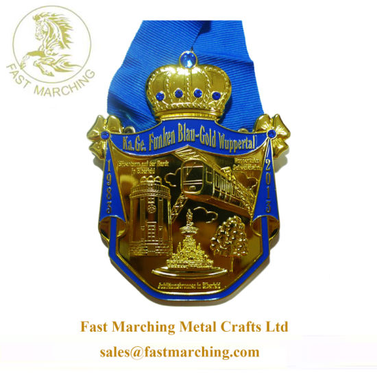 Custom Floor Medallion No Minimum Royal Stainless Steel Race Medal