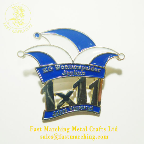 Custom Factory Price Magnet Metal Christmas Badge Enamel Award Plaques