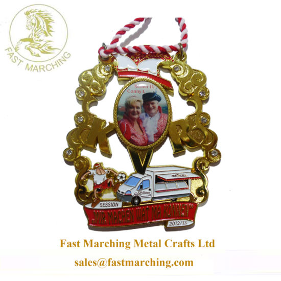 Custom Promotion Finisher Car Medallion Medal Sports Trophies and Awards