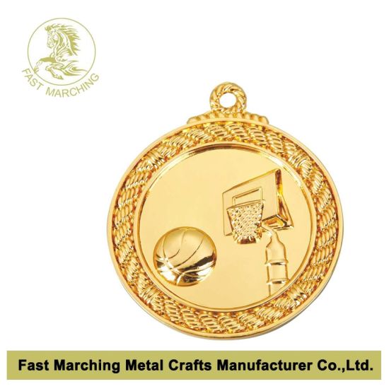 Custom Award Religious Metal Enamel Medallion Catholic Replica Gold Medal