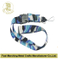 Cmyk Printing Polyester Lanyards Ribbon Strap with Safety Hook Clip