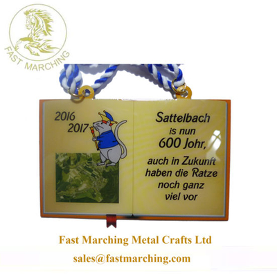 Factory Price Custom Best Quality Ribbon Drape Made Printing Medallions