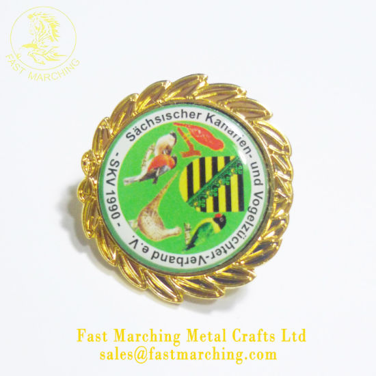 Custom Promotion Clothing Metal Domino′s Pizza Lapel Pin Badge