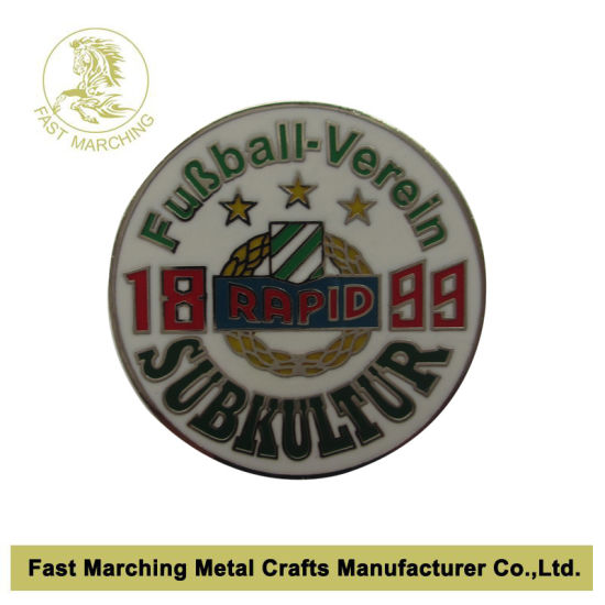 Metal Emblem Army Military Souvenir Lapel Pin Tin Button Police Badge