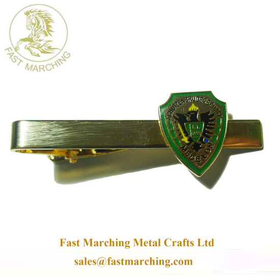 Custom Pin Monogrammed Metal Collar Clips Tie Clip for Men