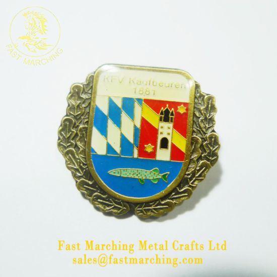 Custom Scissors Shaped Electronic Brand Badge Metal Jw. Org Lapel Pin