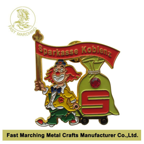 Antique Ancient Magnet Football Soccer Baseball Event Metal Pin Badge