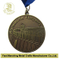 Customized Antique Brass Award Sport Boxing Basketball Baseball Ribbon Medal