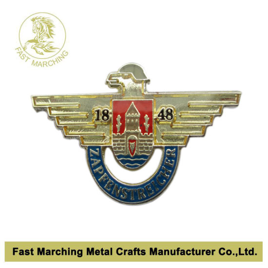 Custom Enamel Printed Flag Lapel Pin Badge Emblem