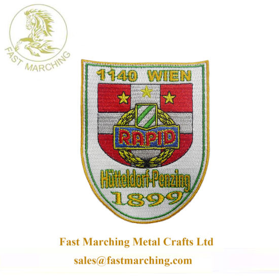 Custom Suit United Nations Textile Embroidered Badges Adhesive Clothing Patches