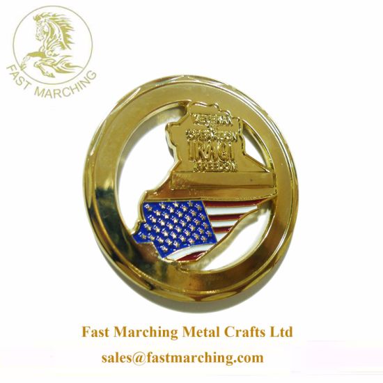 Souvenir Board Game Gold Bulk 3D Metal Trolley Coin