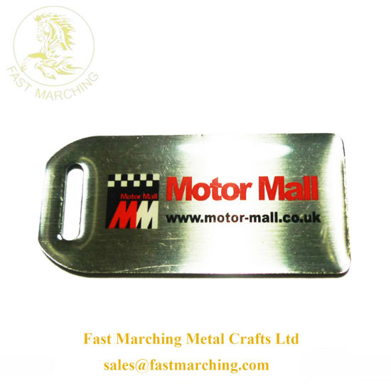 Custom Wholesale Promotion 3D Rectangle Zinc Alloy Pin Badges