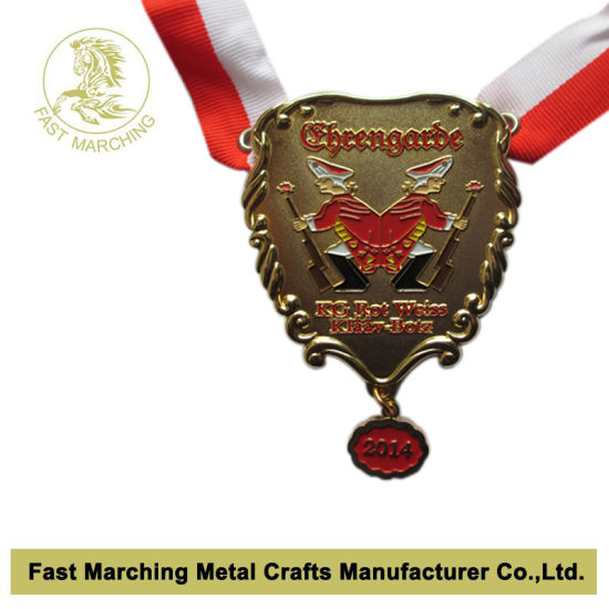 Custom Cheap Chain Gift Souvenir Military Medallion Trophy Medal Manufacturer