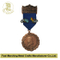 Souvenir Carnival Medal with Chain, Medallion with Antique Brass Finish