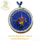 Custom Good Quality Sport Medallion Awards Marble Metal Jiu-Jitsu Medal