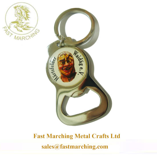 Custom Picture Printing Bottle Opener Parts Awards Cool Keychains