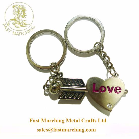Wholesale Factory Custom Floating Maker Ring Hoops Fashion Letter Keychains