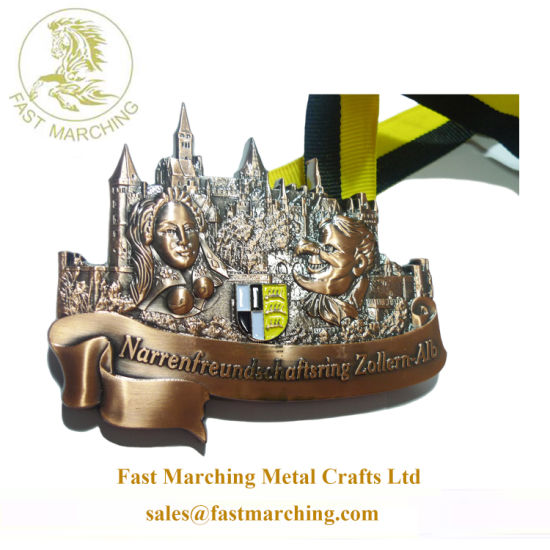 Factory Price Custom Souvenir Iron Pendant Enamel Metal Ganas Award Medal