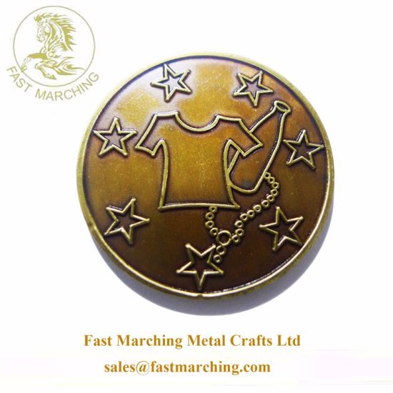Custom Good Quality Legendary Copper United Nations 3D Ancient Coin