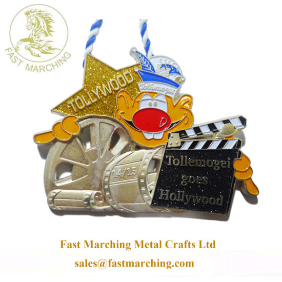 Custom Fabric Ribbon Kids Cup Awards Sports Medals and Trophies