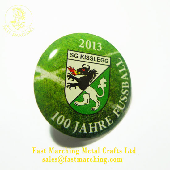 Custom Good Quality Printed Tag Metal Mini Button Tin Badge