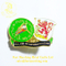 Custom Magnetic Back Ribbon Metal Plate China Suppliers Badge Pin