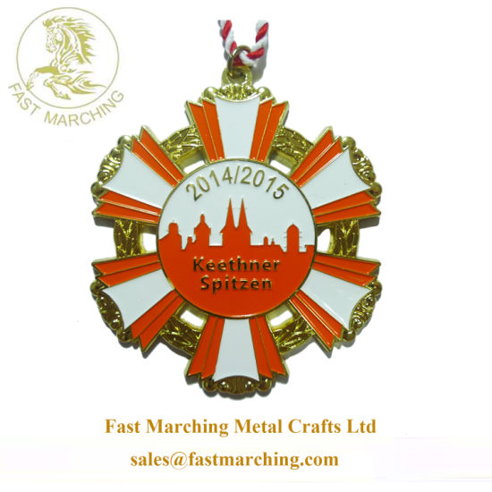 Custom Good Quality Enamel Brand Award Logo Souvenir Medal Maker