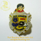 Custom Cheap Cap Military Christmas Tree Festival Lapel Pin Badge