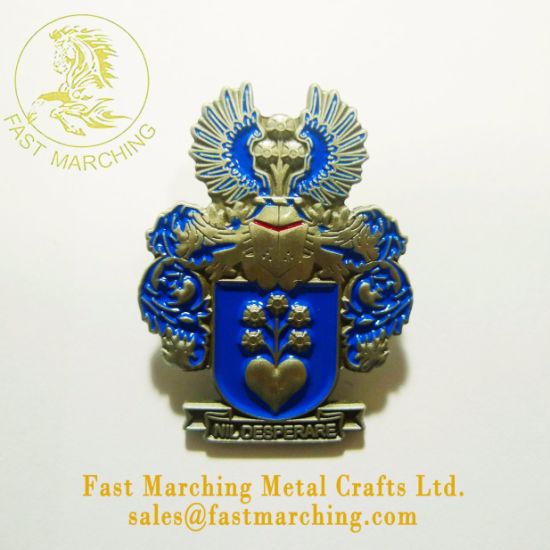 Custom Lapel Pin Button Logo United Nations 3D Metal Badges