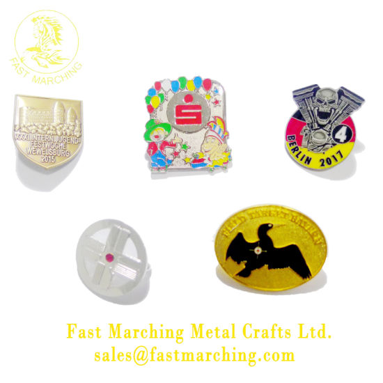 Factory Price Custom Metal Cap Pin Badges Made to Order