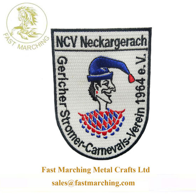 Wholesale Factory Price Patches Hungry Free Pogo embroidery Badge Maker