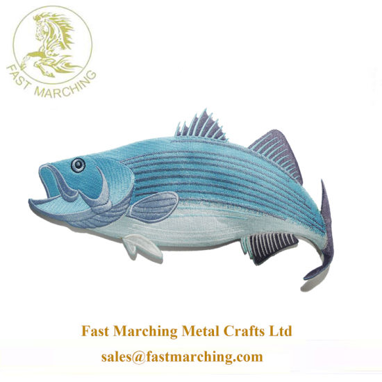 Custom Lanyard Lapel Pin Fabric Maker China Manufacturers Embroidered Badge