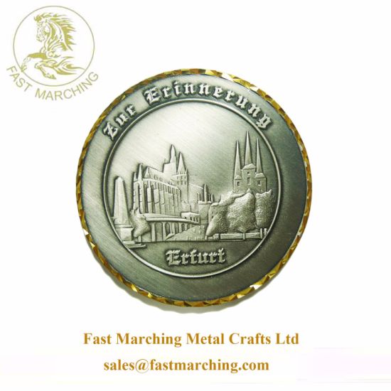 Factory Price Souvenir Metals 3D Event Die Casting Antiqu Coin