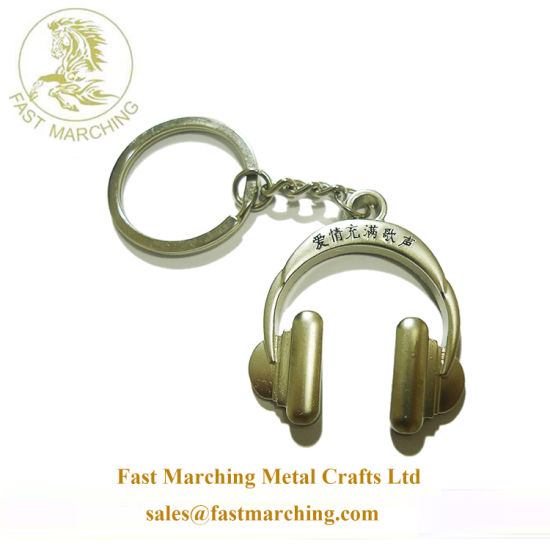 Gifts Logo No Minimum Stainless Steel Tool 3D Metal Key Chain