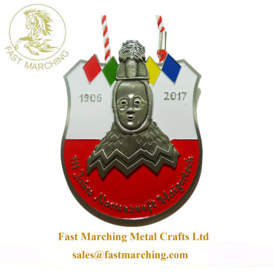 Custom Factory Price Gift Finisher Enamel Religious Metal Medals Online