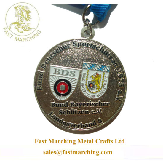 Custom Cheap St Benedict Medallion Olympic Shooting Metal Sports Medal