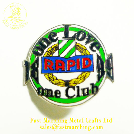 Factory Price Custom Reflective Mini Brand Material Metal School Badges