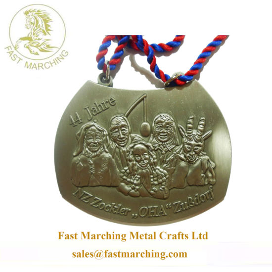 Custom Good Quality Carved Medallion Embossed Stainless Sports Medals