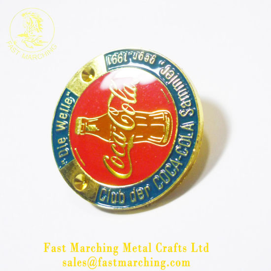 Custom Promotional Pin Toy Button Magnet Metal Logo Toyota Badge