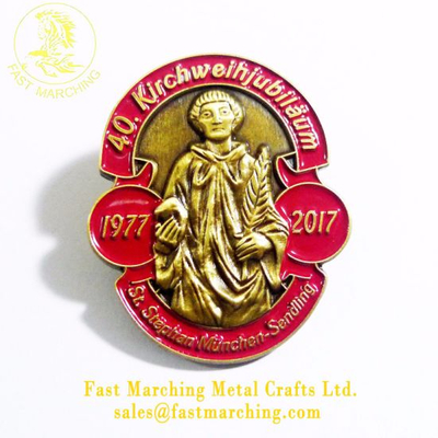 Custom Good Quality 3D Metal Badge Sean Hannity Lapel Pin