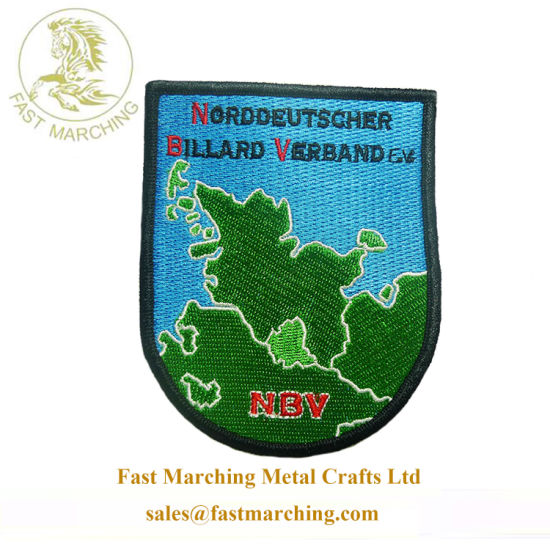 Custom United Nations Europe Embroidery Fire Resistant Clothing Patches