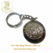 Custom Personalized Zinc Alloy Engraved Keychains Award Bag Charms