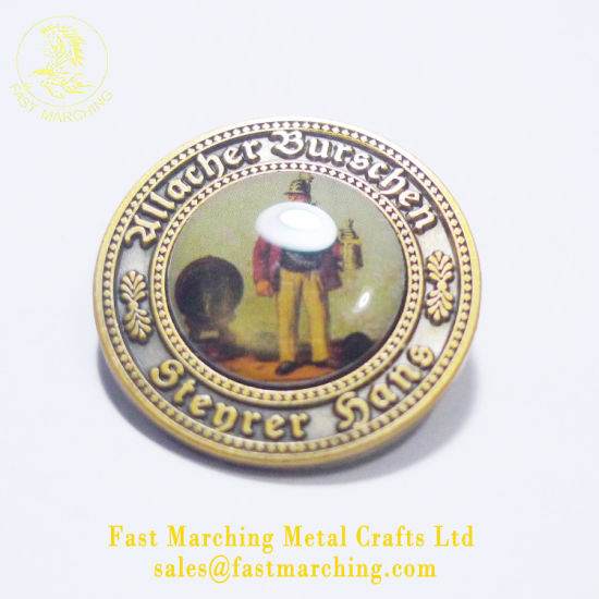 Custom Good Quality Button 58mm Reap Name Patch Order Badges