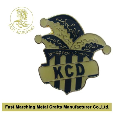 Brass Badge with Silver Plating, Custom Lapel Pins with Top Quality