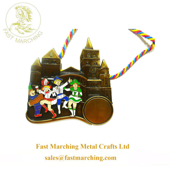 Customized Factory Carnival Souvenir Award Running Die Casting Metal Medal