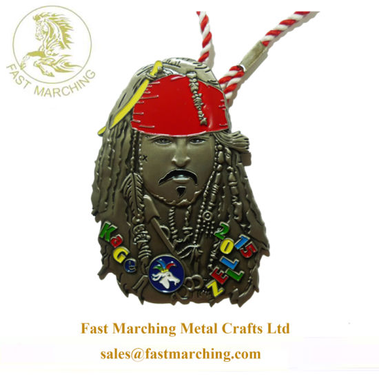 Factory Price Custom Ribbon Engraved Medallions Embossed Engraved 3D Medal