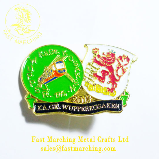 Custom Factory Price Magnet Cap Badge Emblem Soft Enamel Lapel Pin