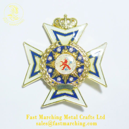 Custom Factory Price Cap Star Shaped Police Toy Award Badges