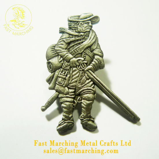 Custom Good Quality Awards Made 3D Lapel Pin Sheriff Badge