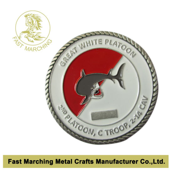 Custom Military Souvenir Trolley Coin with Competitive Price Maker